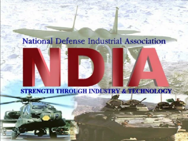 -- Improve Weapon Technology -- Improve Defense Management -- Maintain a Strong Industry