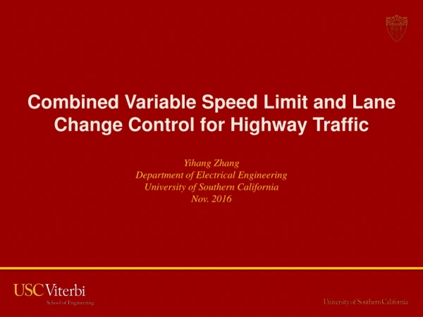 Combined Variable Speed Limit and Lane Change Control for Highway Traffic