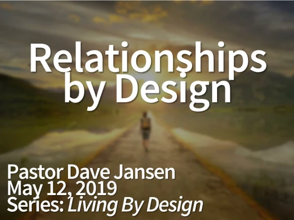 Relationships by Design