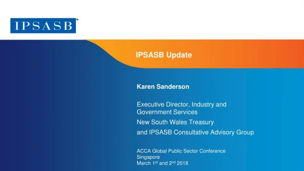 IPSASB Update