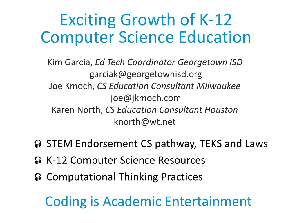 exciting growth of k 12 computer science education