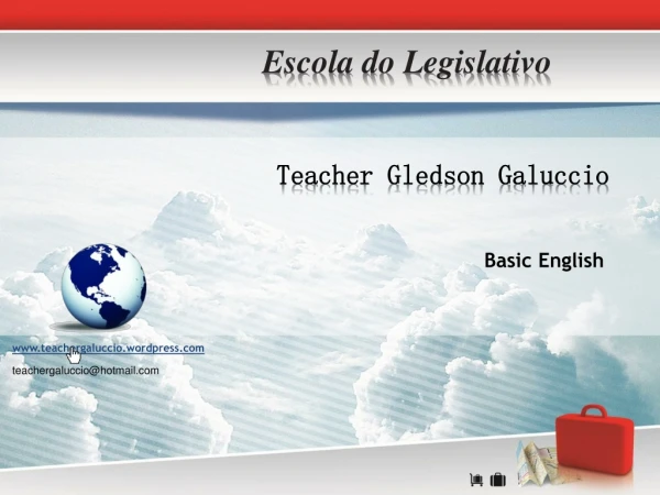 Teacher Gledson Galuccio