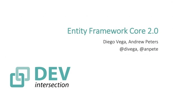 Entity Framework Core 2.0