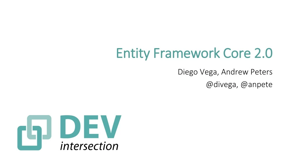 entity framework core 2 0