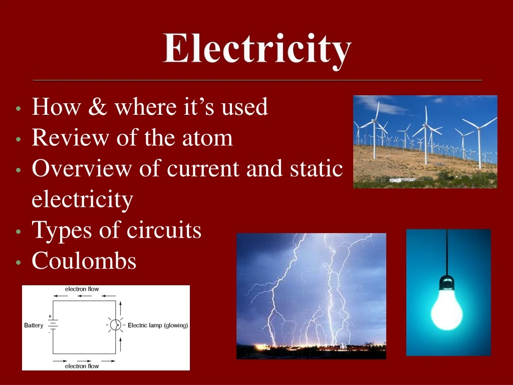 electricity