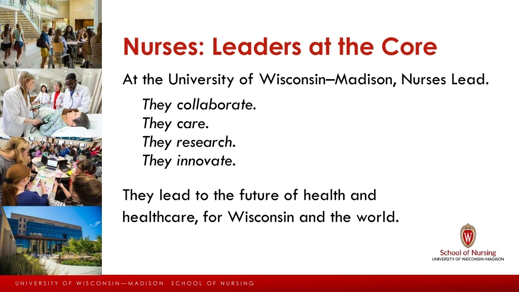 nurses leaders at the core