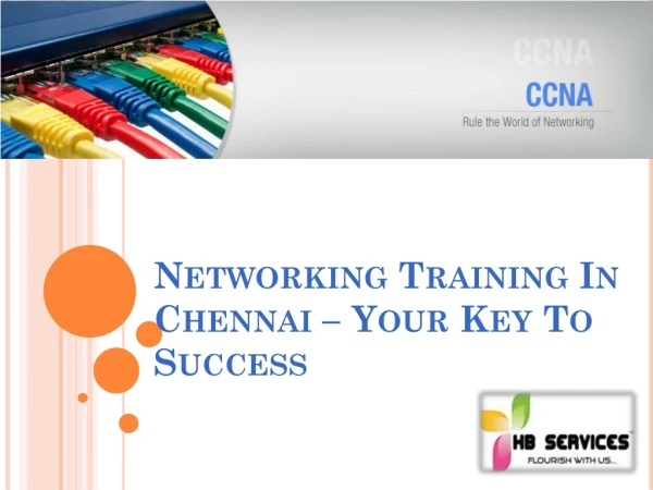 Networking Training In Chennai – Your Key To Success