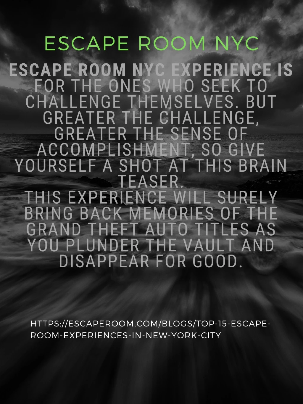 escape room nyc escape room nyc experience