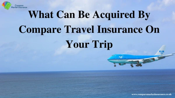What Can Be Acquired By Compare Travel Insurance On Your Trip?