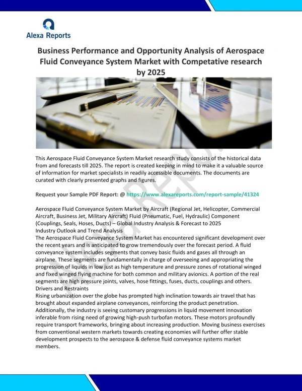 Business Performance and Opportunity Analysis of Aerospace Fluid Conveyance System Market with Competative research by 2