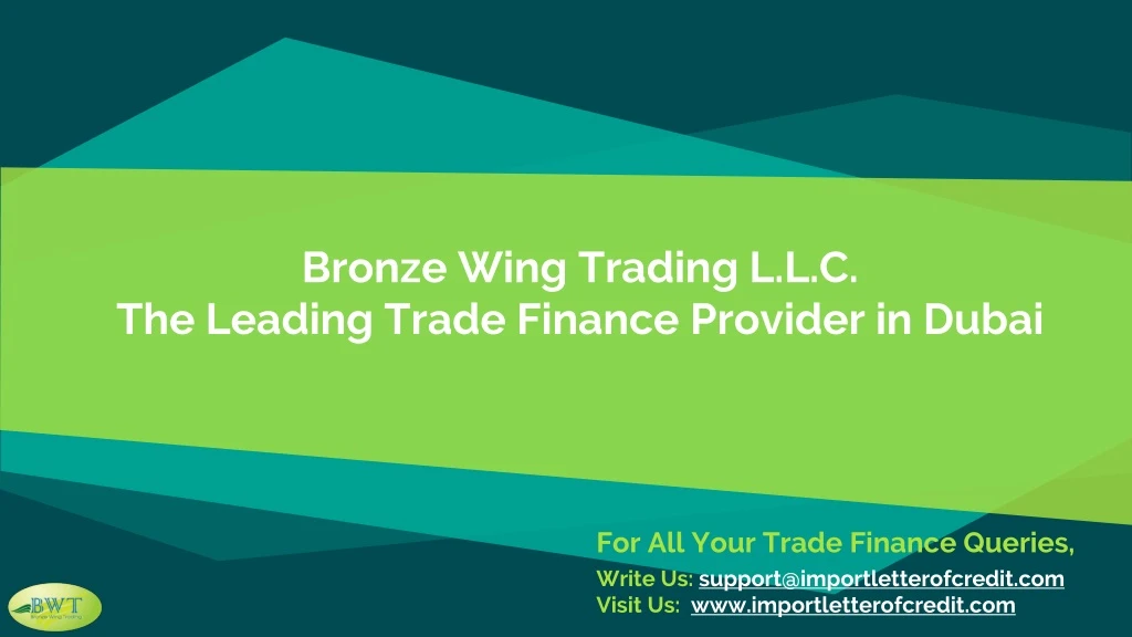 bronze wing trading l l c the leading trade