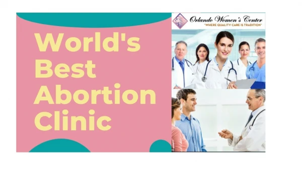 Get one of the best and popular abortion clinic online