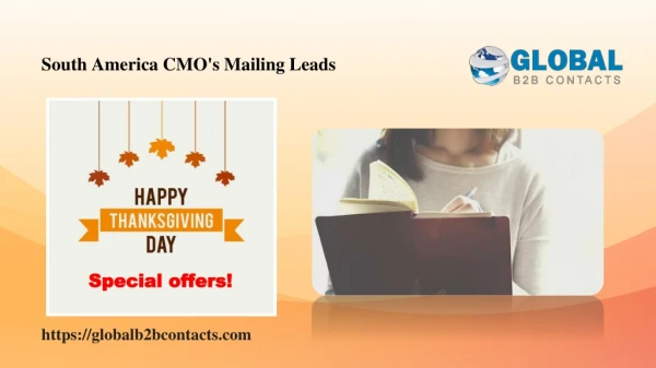 South America CMO's Mailing Leads
