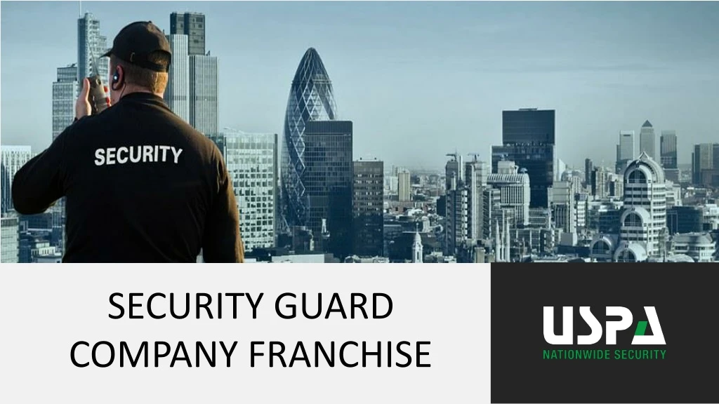 security guard company franchise