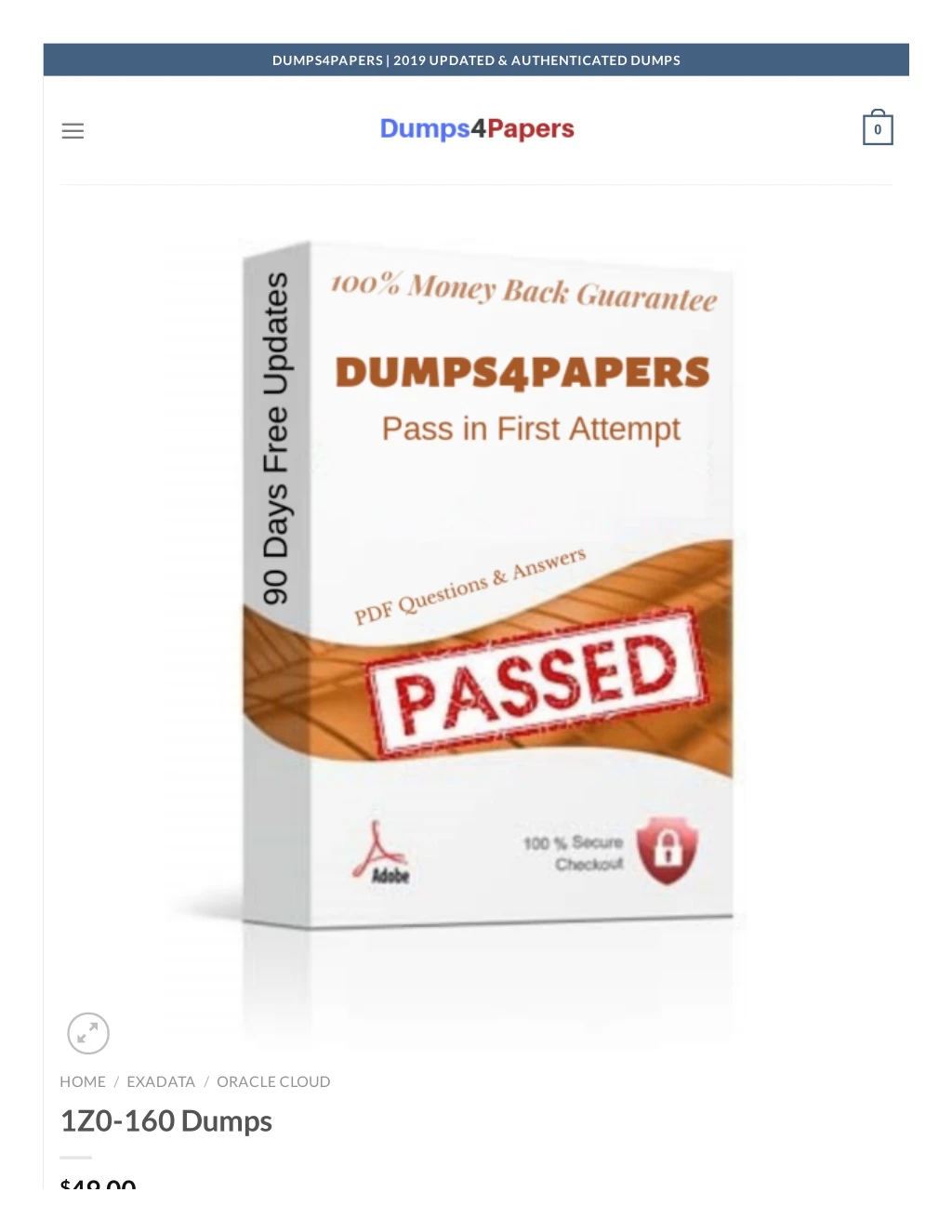 dumps4papers 2019 updated authenticated dumps