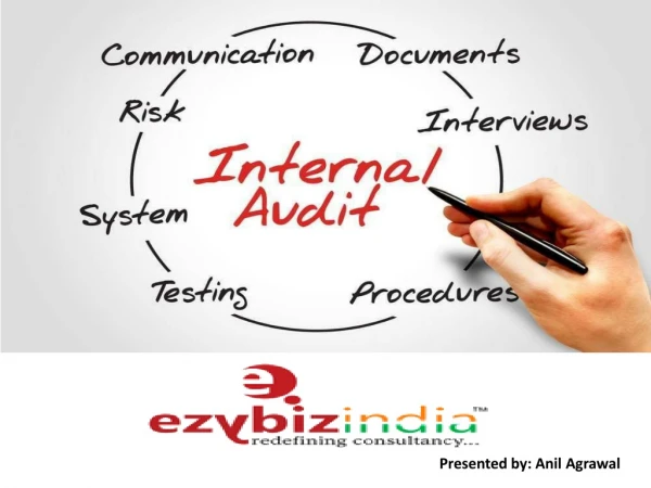 Company needs Internal Audit - Eybiz India Consulting LLP do it for you