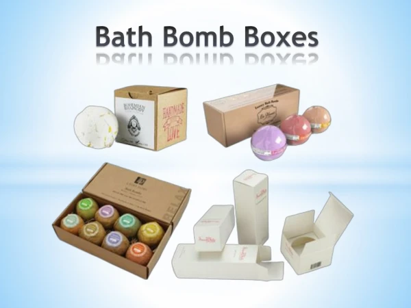 Get Custom Bath Bomb Boxes