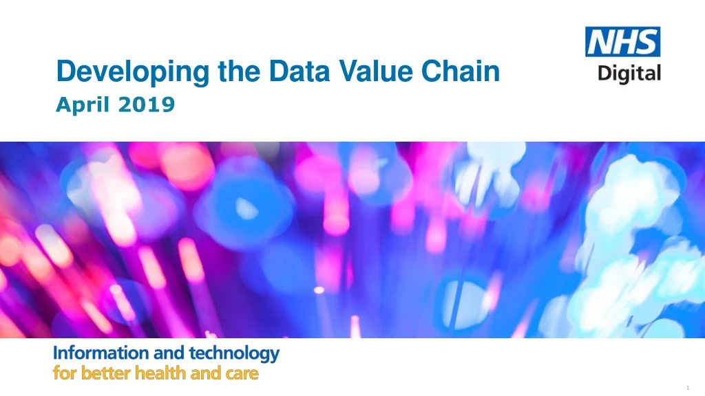 developing the data value chain