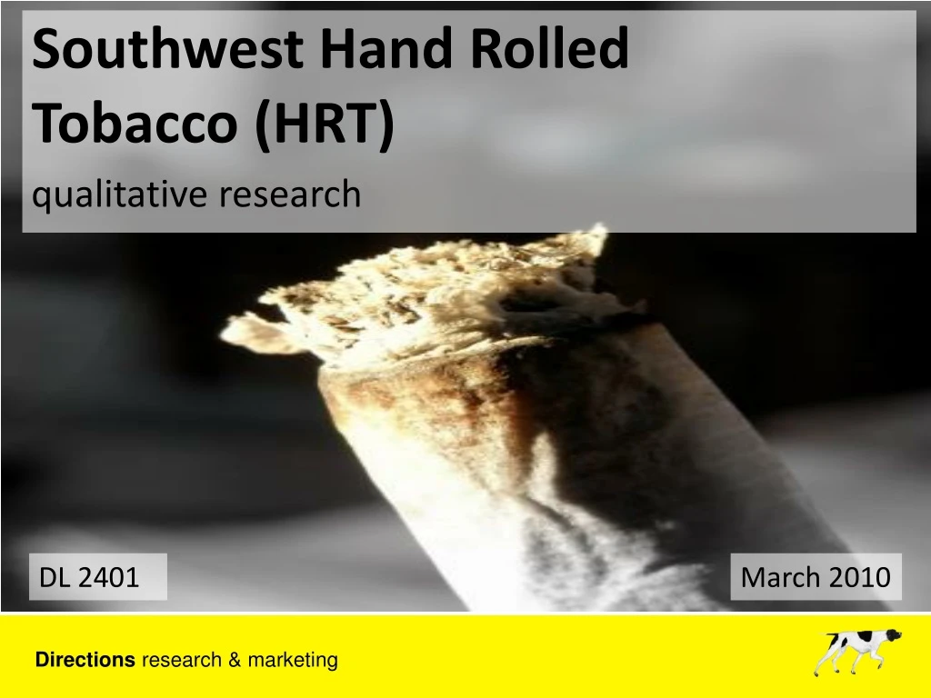 southwest hand rolled tobacco hrt