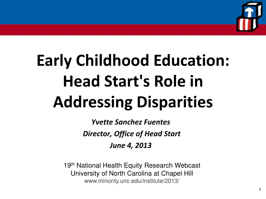 early childhood education head start s role