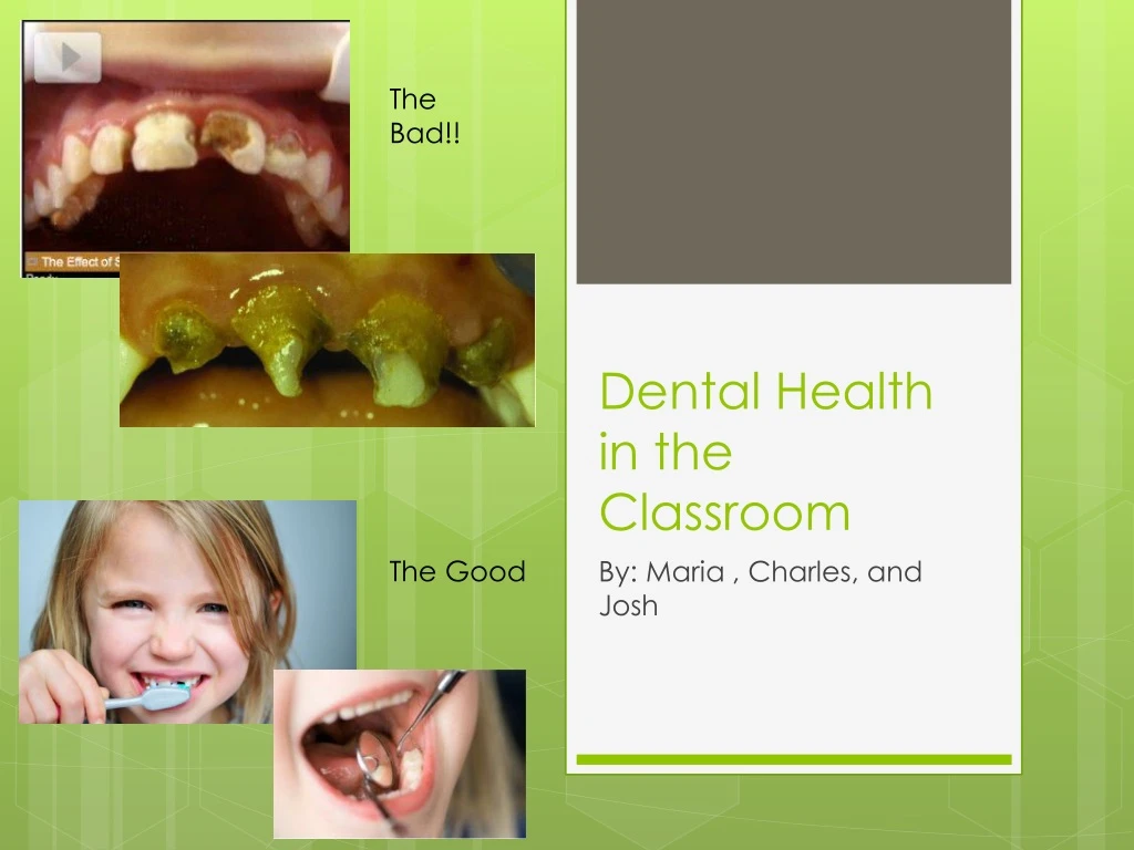 dental health in the classroom