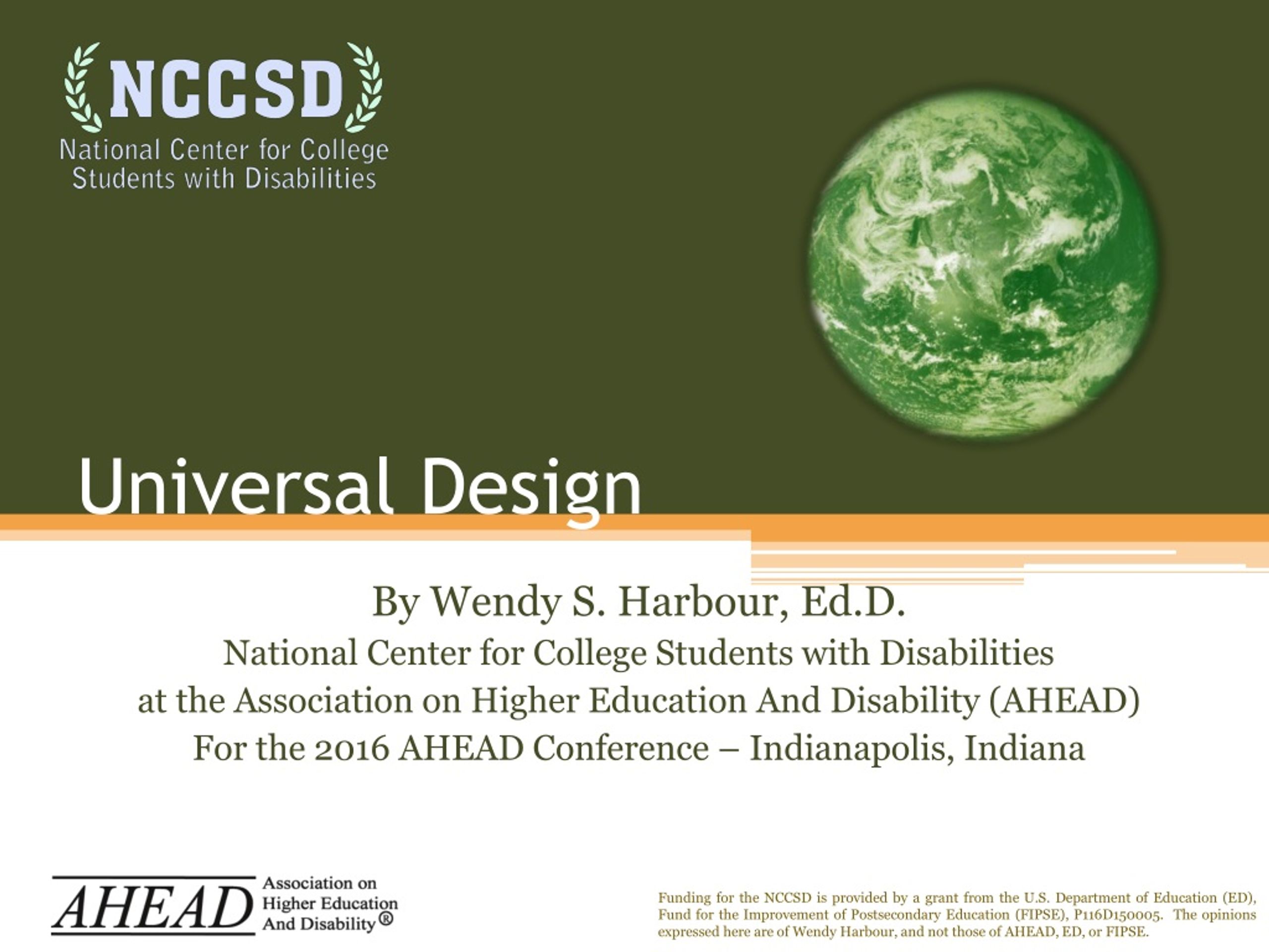 Universal Design in Education: Promoting Inclusive Learning Environments - slide 1