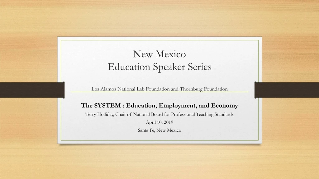 new mexico education speaker series los alamos national lab foundation and thornburg foundation