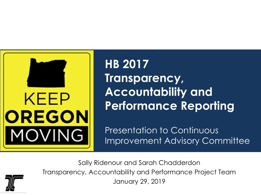hb 2017 transparency accountability and performance reporting