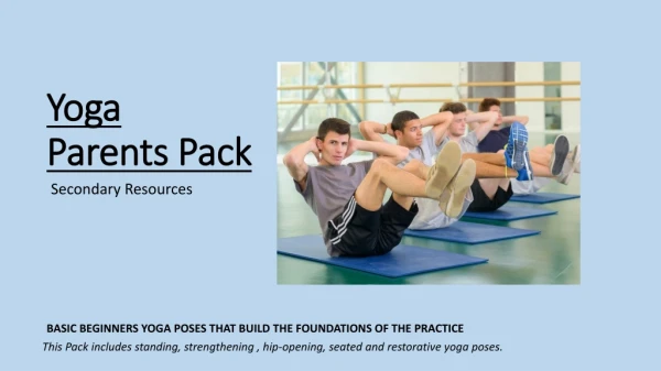 Yoga Parents Pack