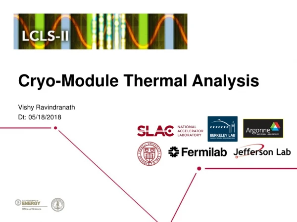 Cryo -Module Thermal Analysis