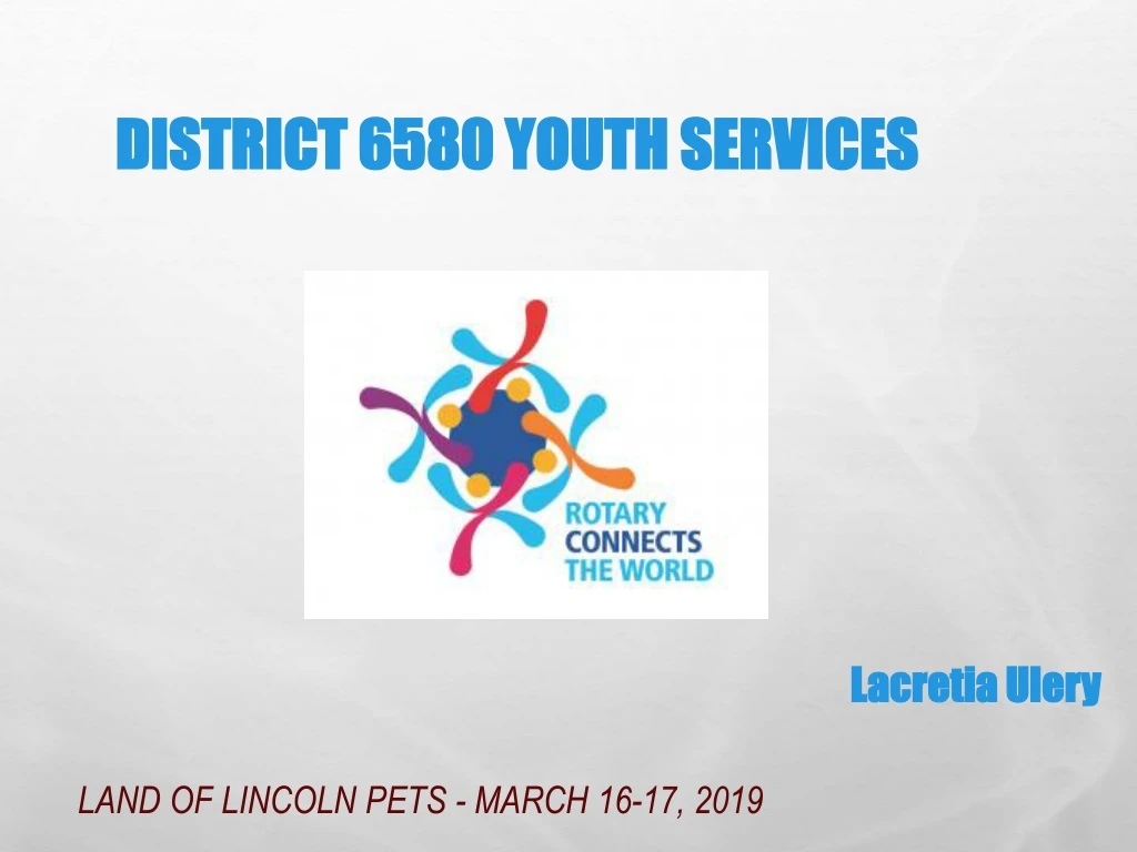 district 6580 youth services