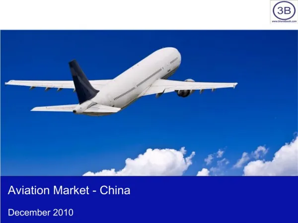 Aviation Market in China 2010
