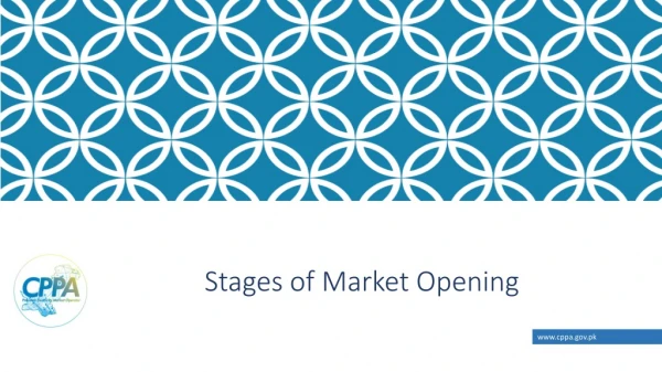 Stages of Market Opening