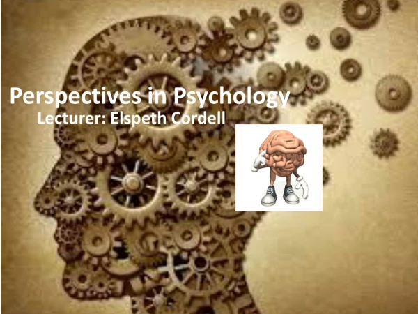 Perspectives in Psychology