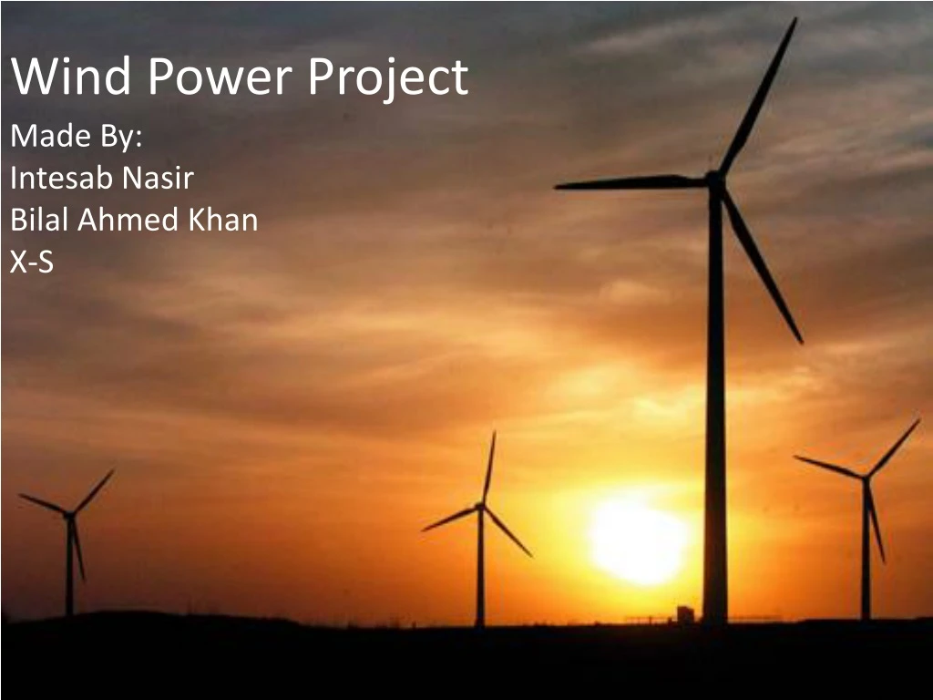 wind power project