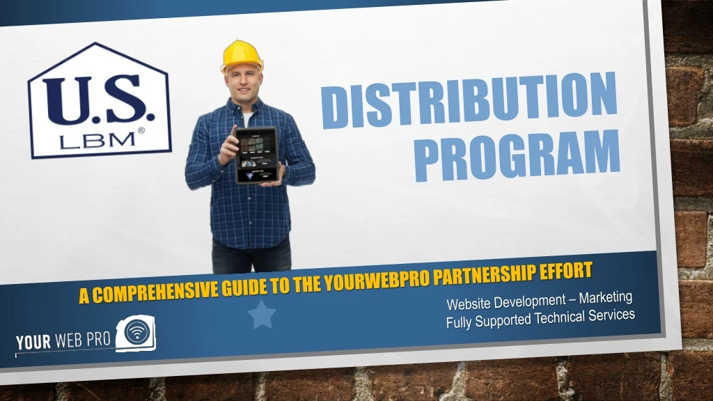 distribution program