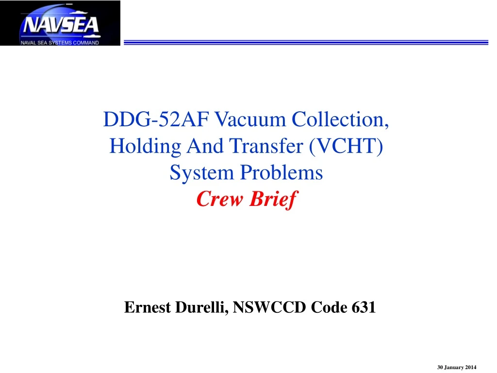 ddg 52af vacuum collection holding and transfer