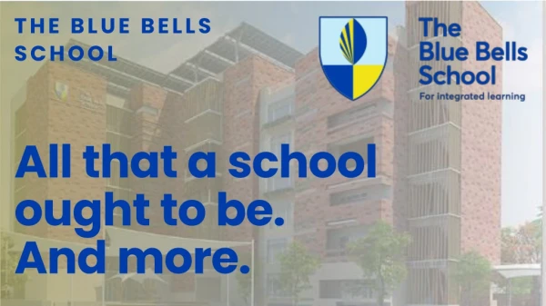 Top 10 Best CBSE Board School in Gurgaon - The Blue Bells School