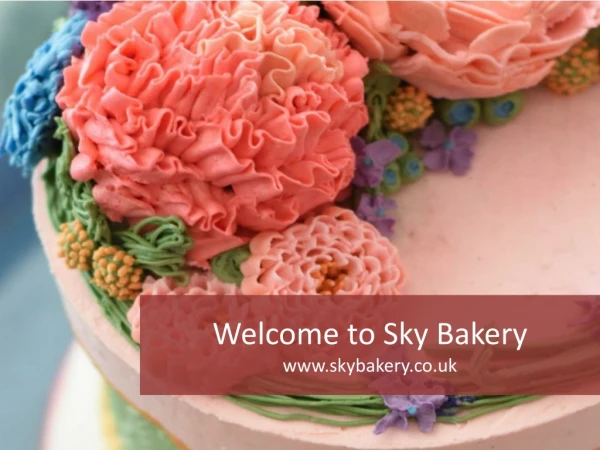 Welcome to Sky Bakery
