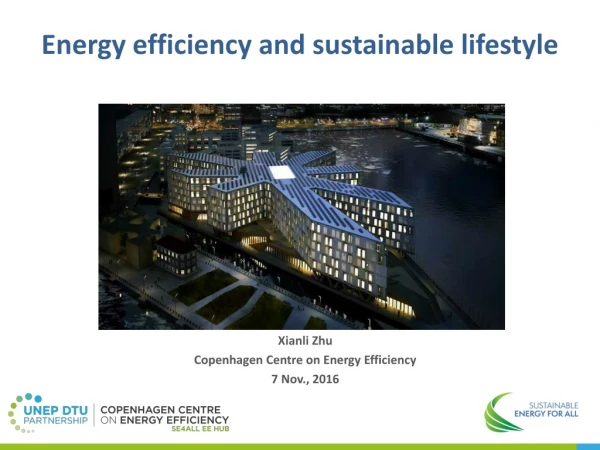 Energy efficiency and sustainable lifestyle