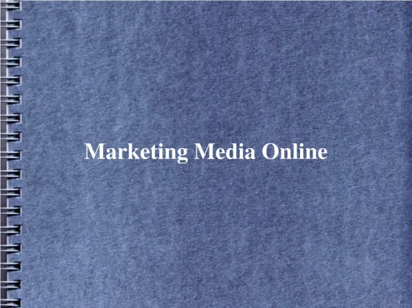 Marketing Media Online