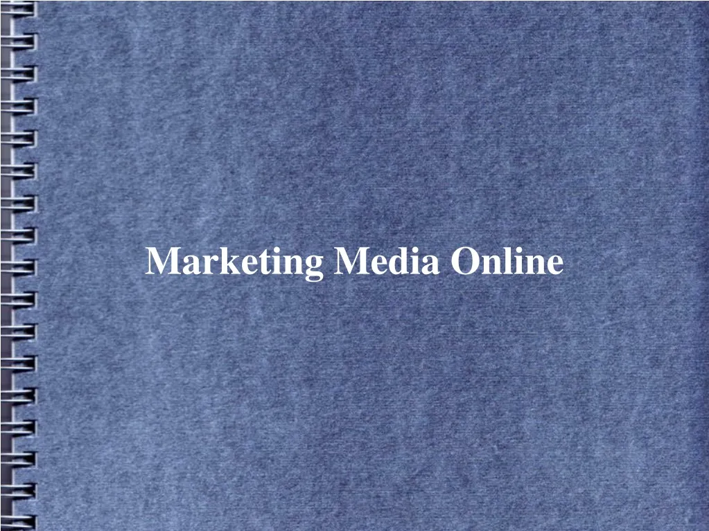marketing media online