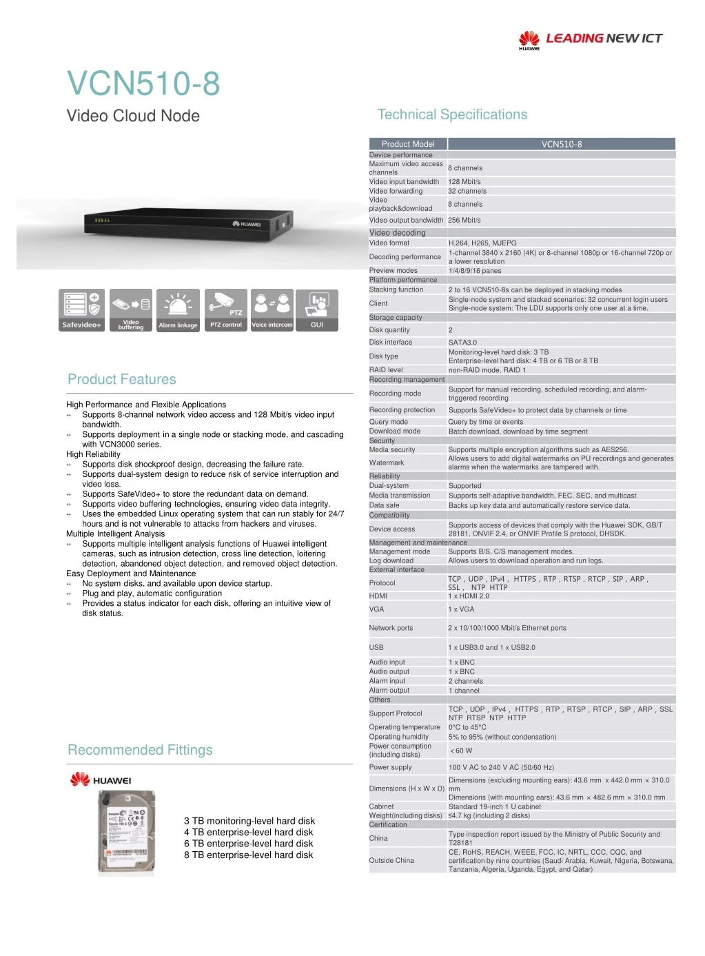 vcn510 8