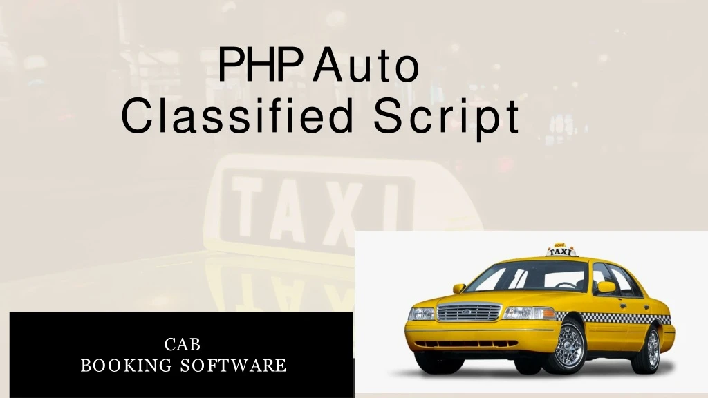 php auto classified script
