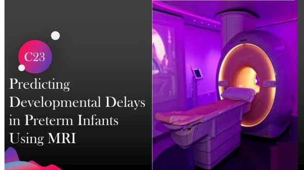 Predicting Developmental Delays in Preterm Infants Using MRI
