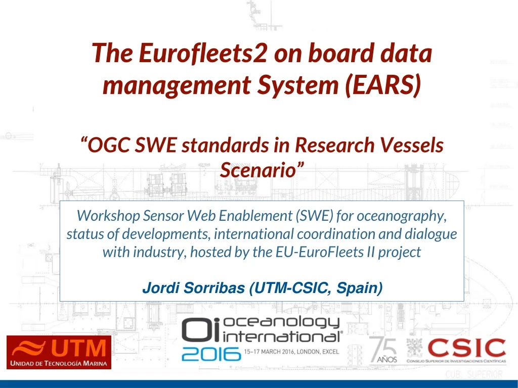 the eurofleets2 on board data management system