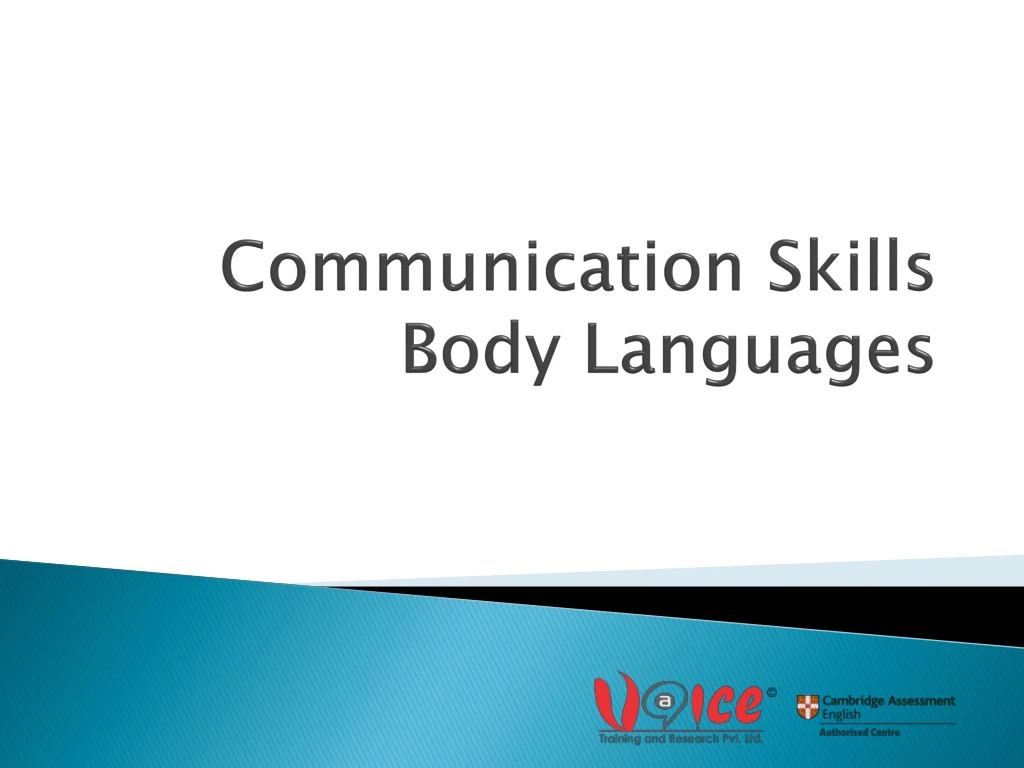 communication skills body languages
