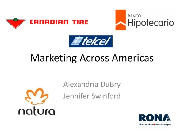 Marketing Across Americas