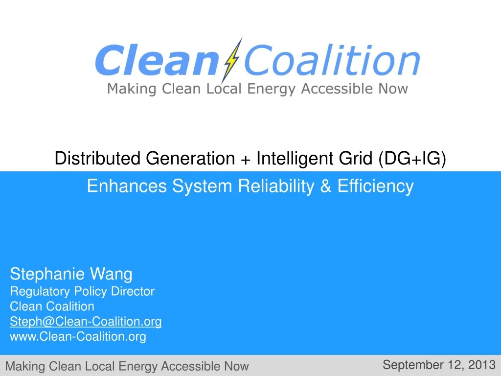 distributed generation intelligent grid dg ig
