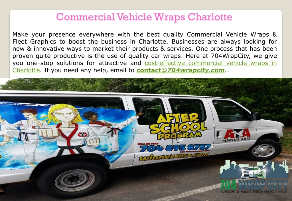 commercial vehicle wraps charlotte